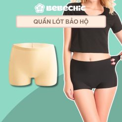 Quần Bảo Hộ Nữ Mặc Váy BQ009 BEBECHIC Đúc Su Cao Cấp, Thông Thoáng, Không Lộ Viền