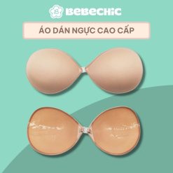 Áo Dán Ngực BEBECHIC Cao Cấp Cài Trước, Tạo Khe Nâng Ngực, Siêu Dính