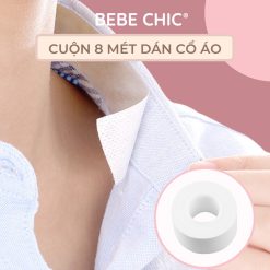 Cuộn 8 Mét Băng Dán Chống Bẩn Cố Áo BEBECHIC